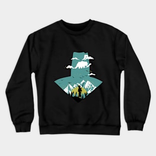 Yogi From North Crewneck Sweatshirt